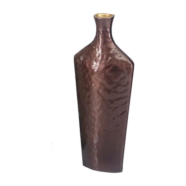 Grand vase marron 40,5 cm