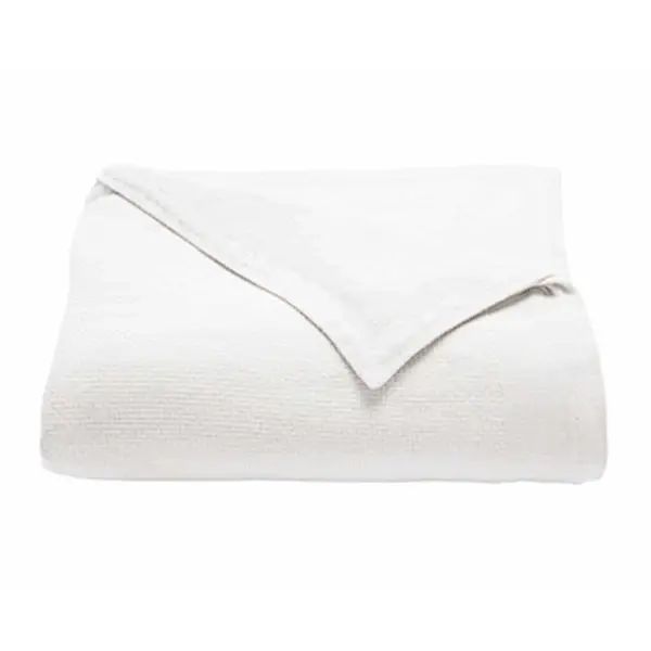 Couvre lit piqué de coton Riviera Blanc
