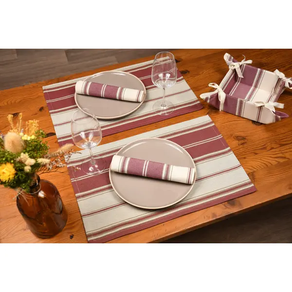 Set de table Grenat