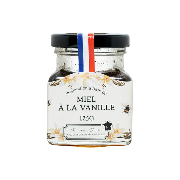 Miel à la Vanille 125g - x12 Abeilles de Malescot